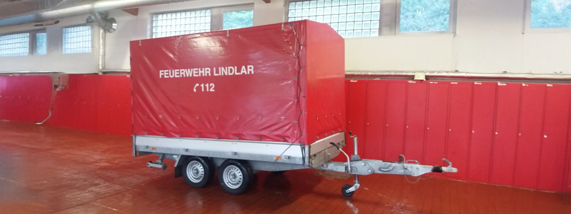 Fahrzeug Systemanhänger Freiwillige Feuerwehr der Gemeinde Lindlar