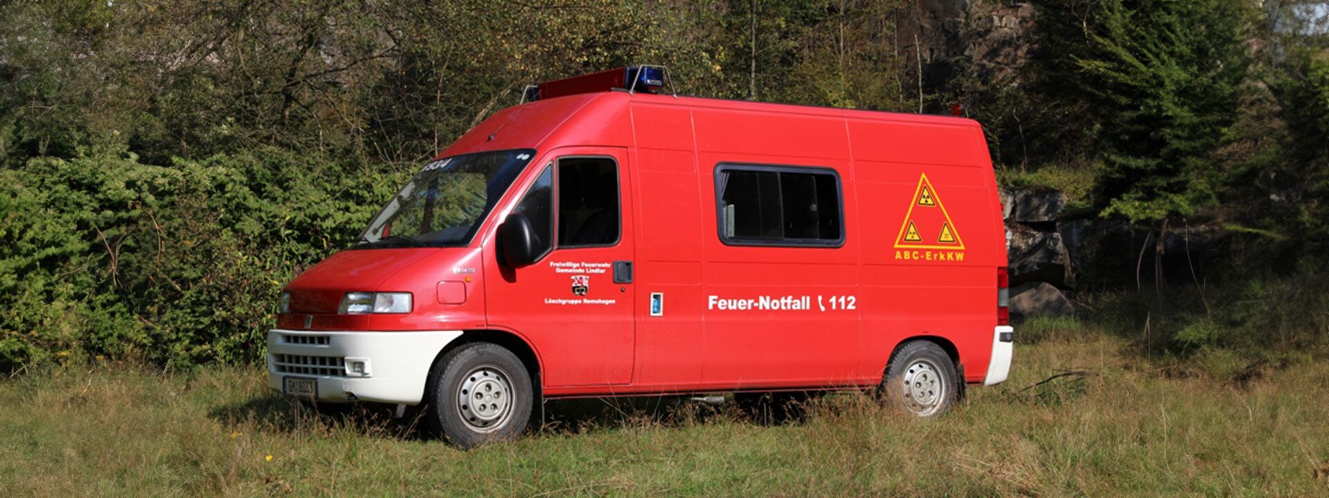 Fahrzeug CBRN Erkundungswagen CBRN ErkW Freiwillige Feuerwehr der Gemeinde Lindlar